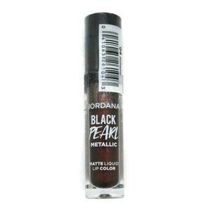 JORDANA Black Pearl Metallic Matte Liquid Lip Color 04 Alchemy